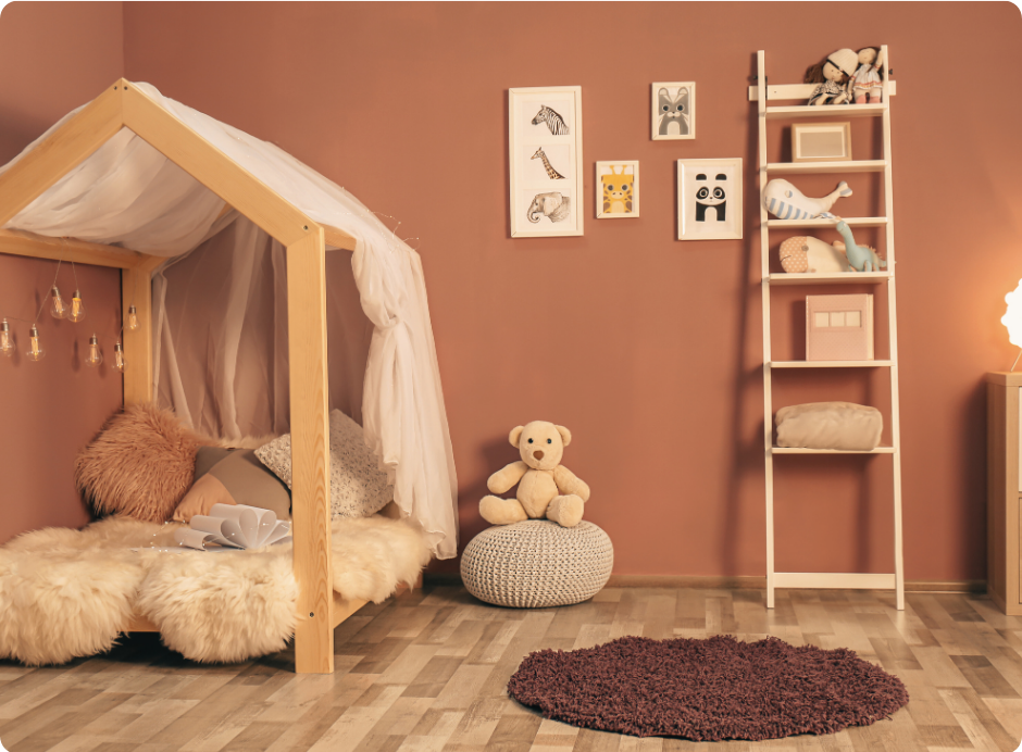 chambre-enfant-lit-cabane chambre-enfant-lit-cabane