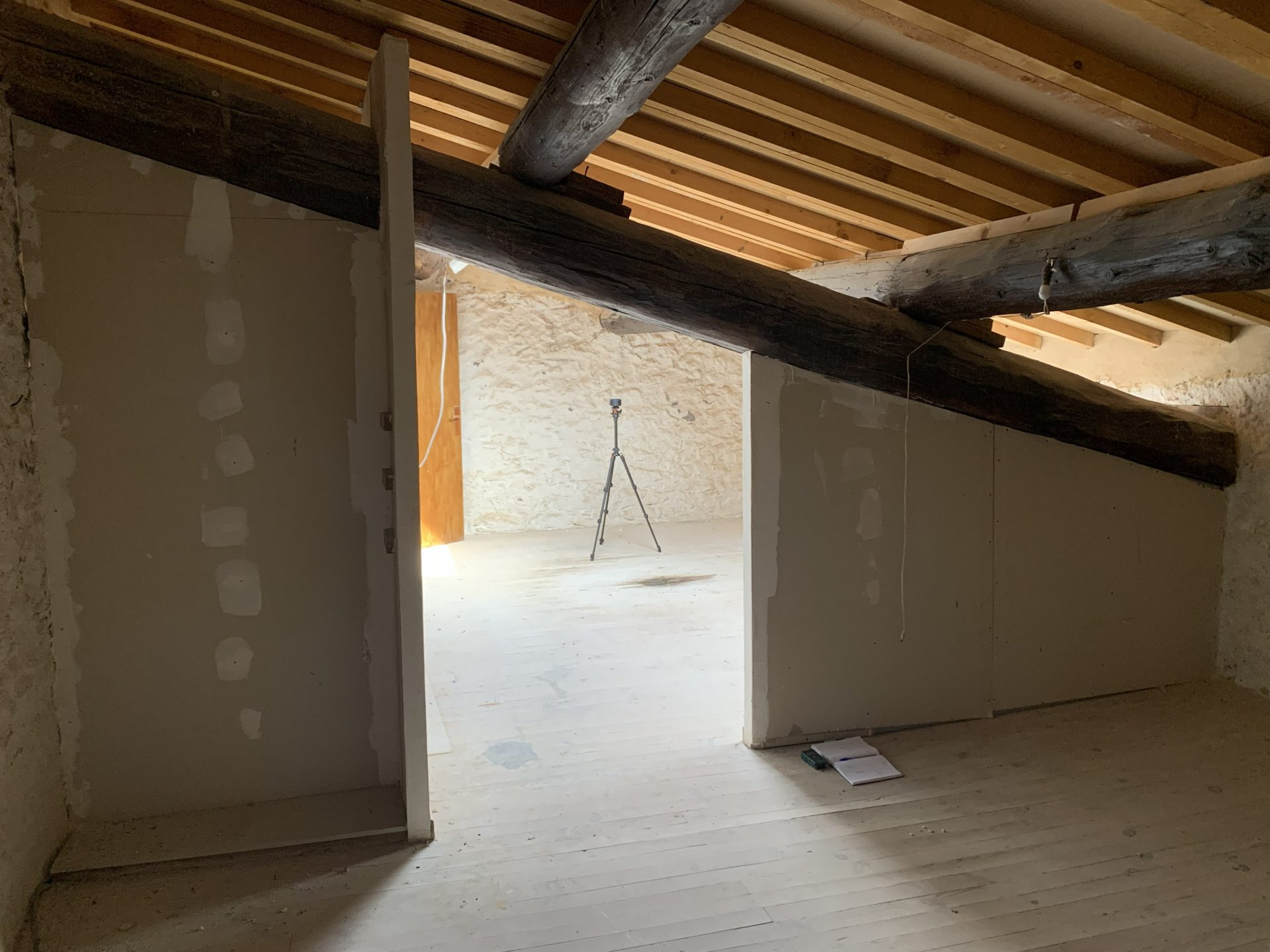 Le imapper sur site pendant un métré